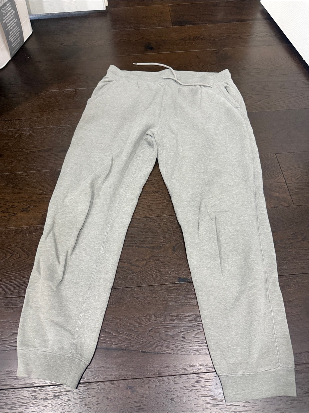 Preloved J Crew Pacific Fleece Sweatpants in Gray ( X-Large Tall)